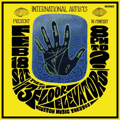 13TH FLOOR ELEVATORS - HOUSTON MUSIC THEATRE LIVE 1967 Vinyl LP