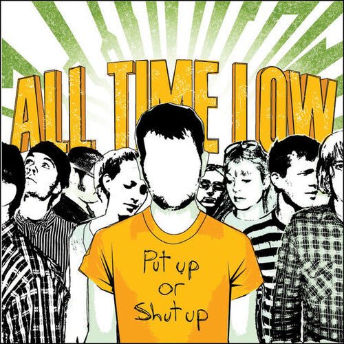 ALL TIME LOW - PUT UP OR SHUT UP - YELLOW Vinyl LP