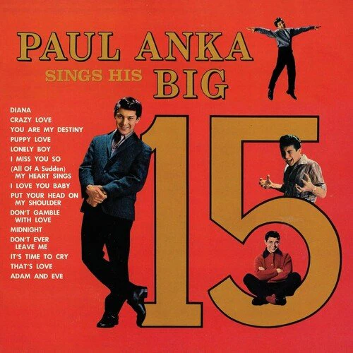 ANKA,PAUL - PAUL ANKA SINGS HIS BIG 15 Vinyl LP