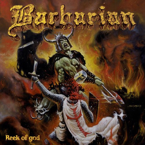 BARBARIAN - REEK OF GOD Vinyl LP