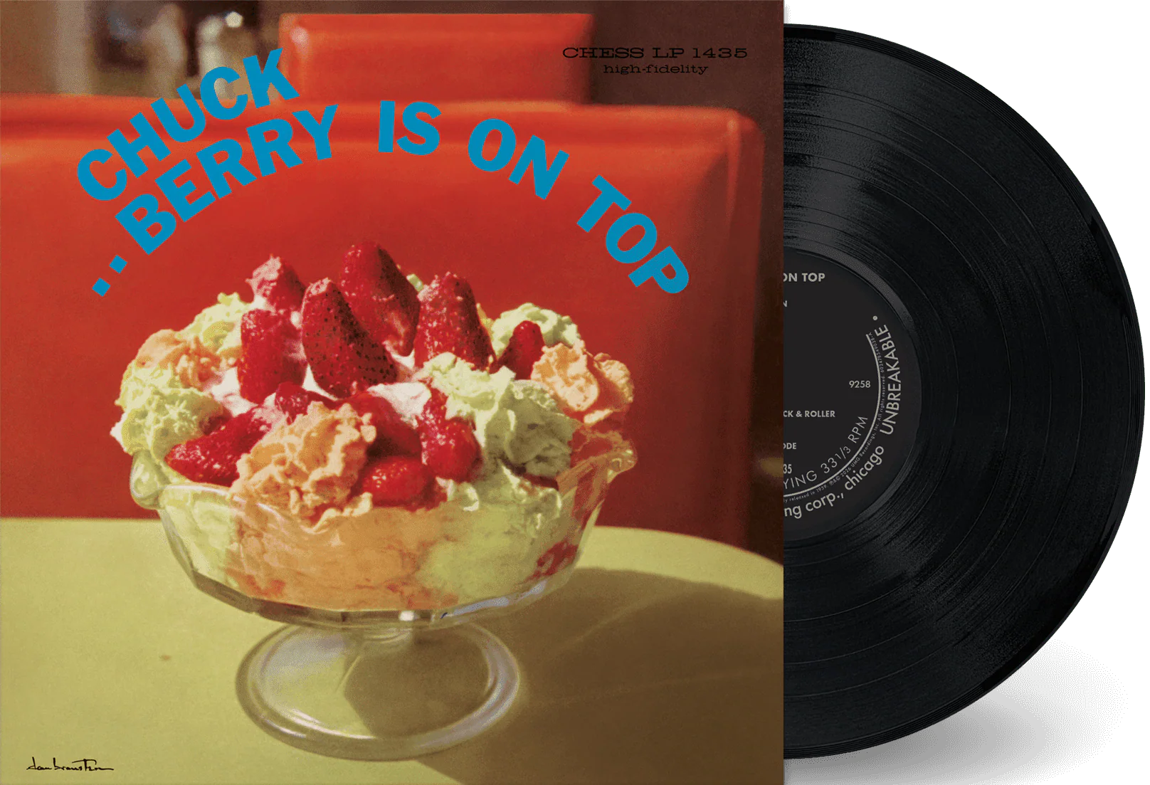 BERRY,CHUCK - BERRY IS ON TOP (CHESS 75 SERIES) Vinyl LP
