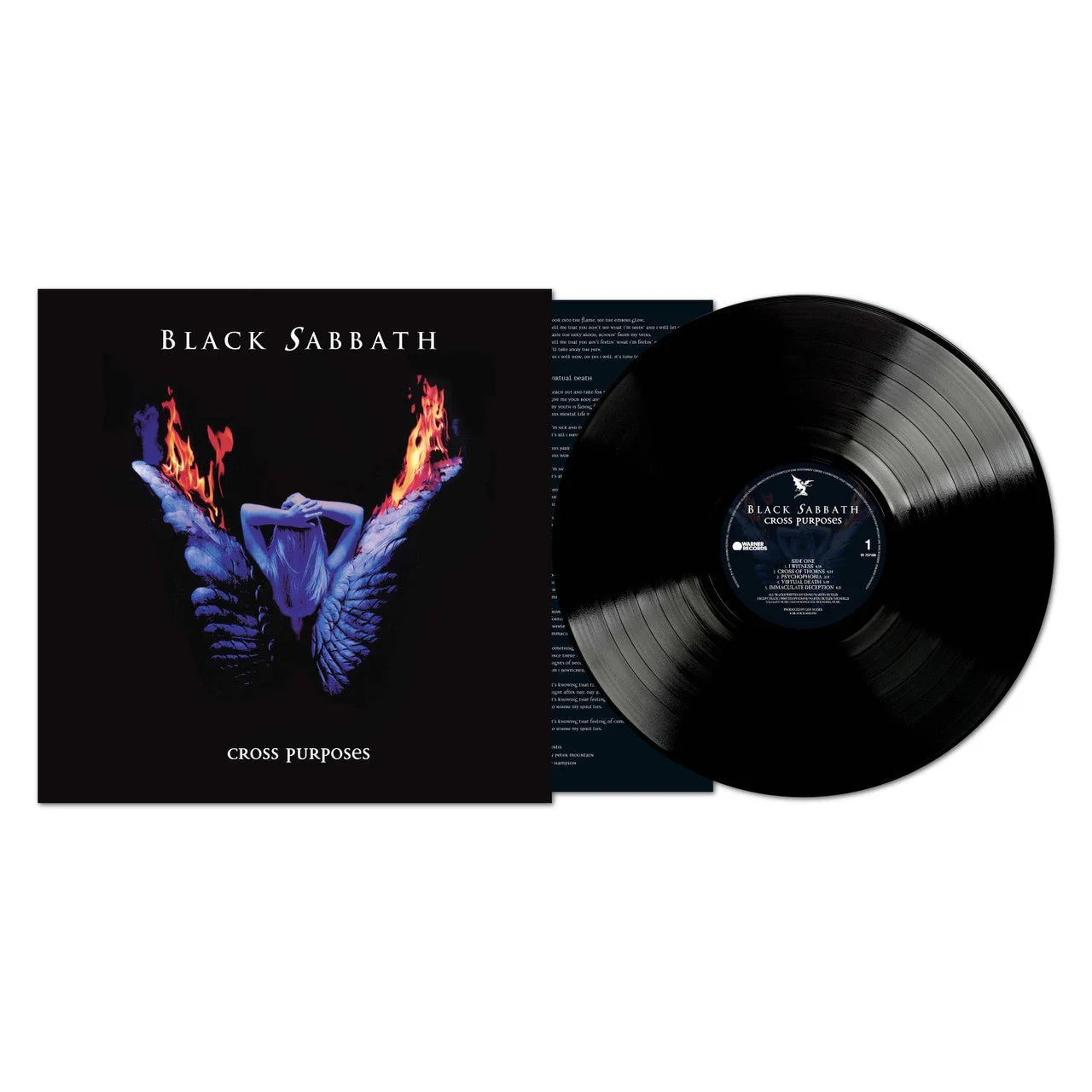 BLACK SABBATH - CROSS PURPOSES Vinyl LP