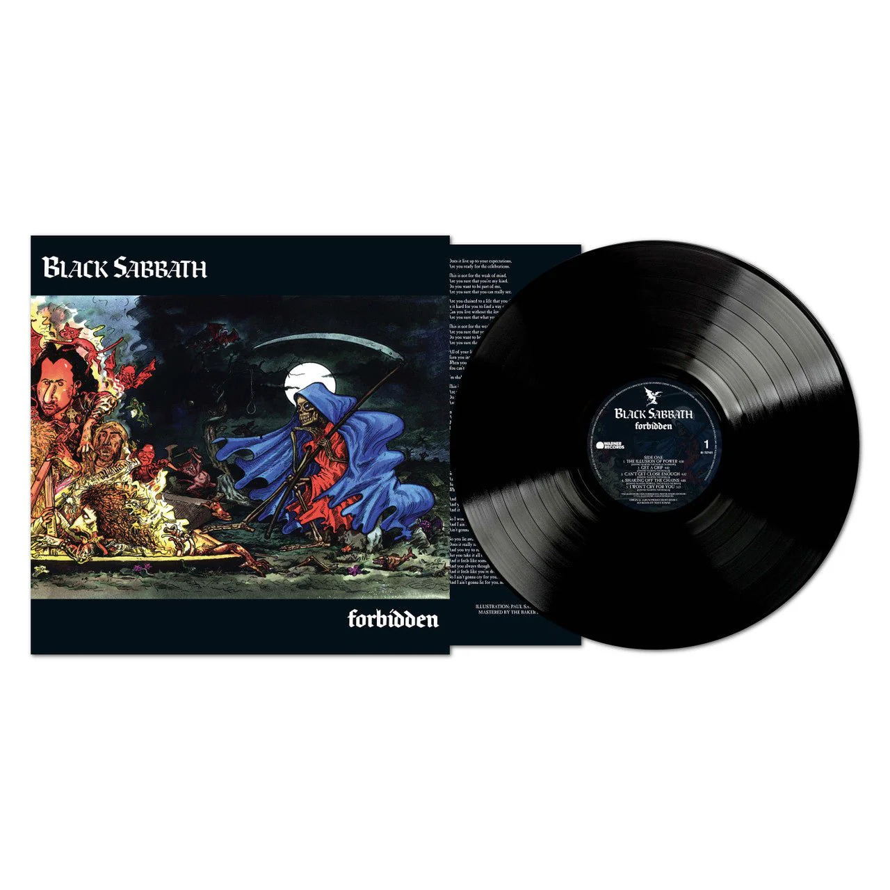 BLACK SABBATH - FORBIDDEN (2024 TONY IOMMI REMIX) Vinyl LP
