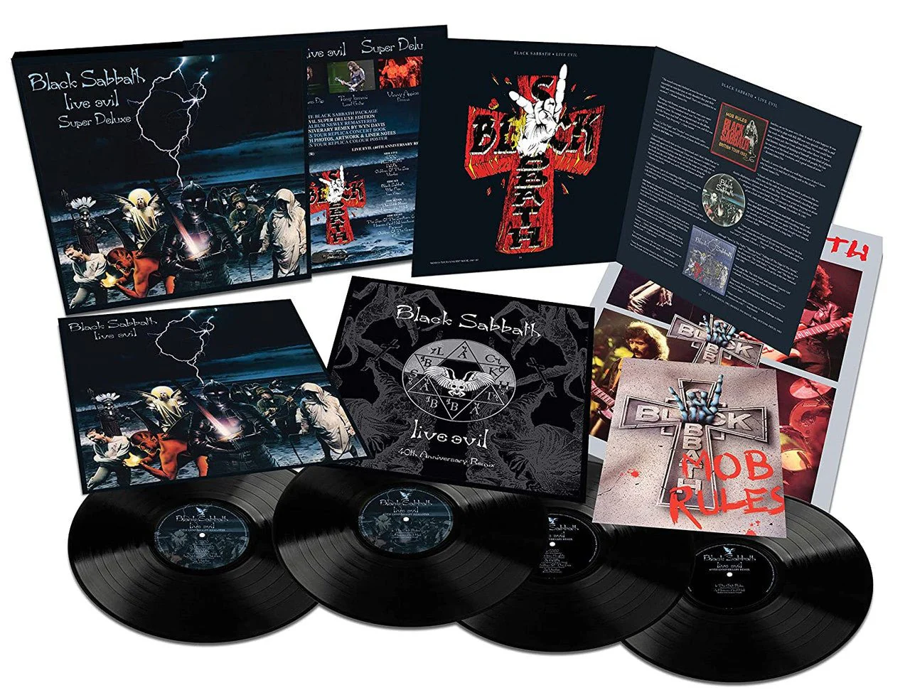 BLACK SABBATH - LIVE EVIL (40TH ANNIVERSARY) Vinyl LP
