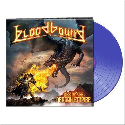 BLOODBOUND - RISE OF THE DRAGON EMPIRE - BLUE Vinyl LP