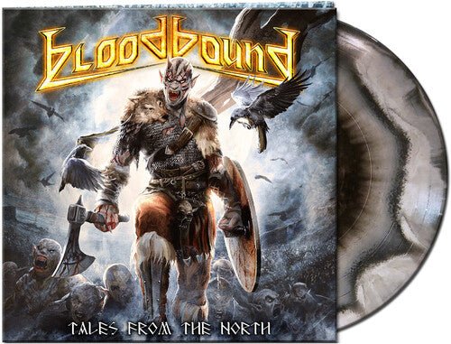 BLOODBOUND - TALES FROM THE NORTH - BLACK/WHITE Vinyl LP