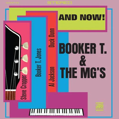 BOOKER T & THE MG'S - AND NOW! DARK BLUE VINYL LP - Image 2