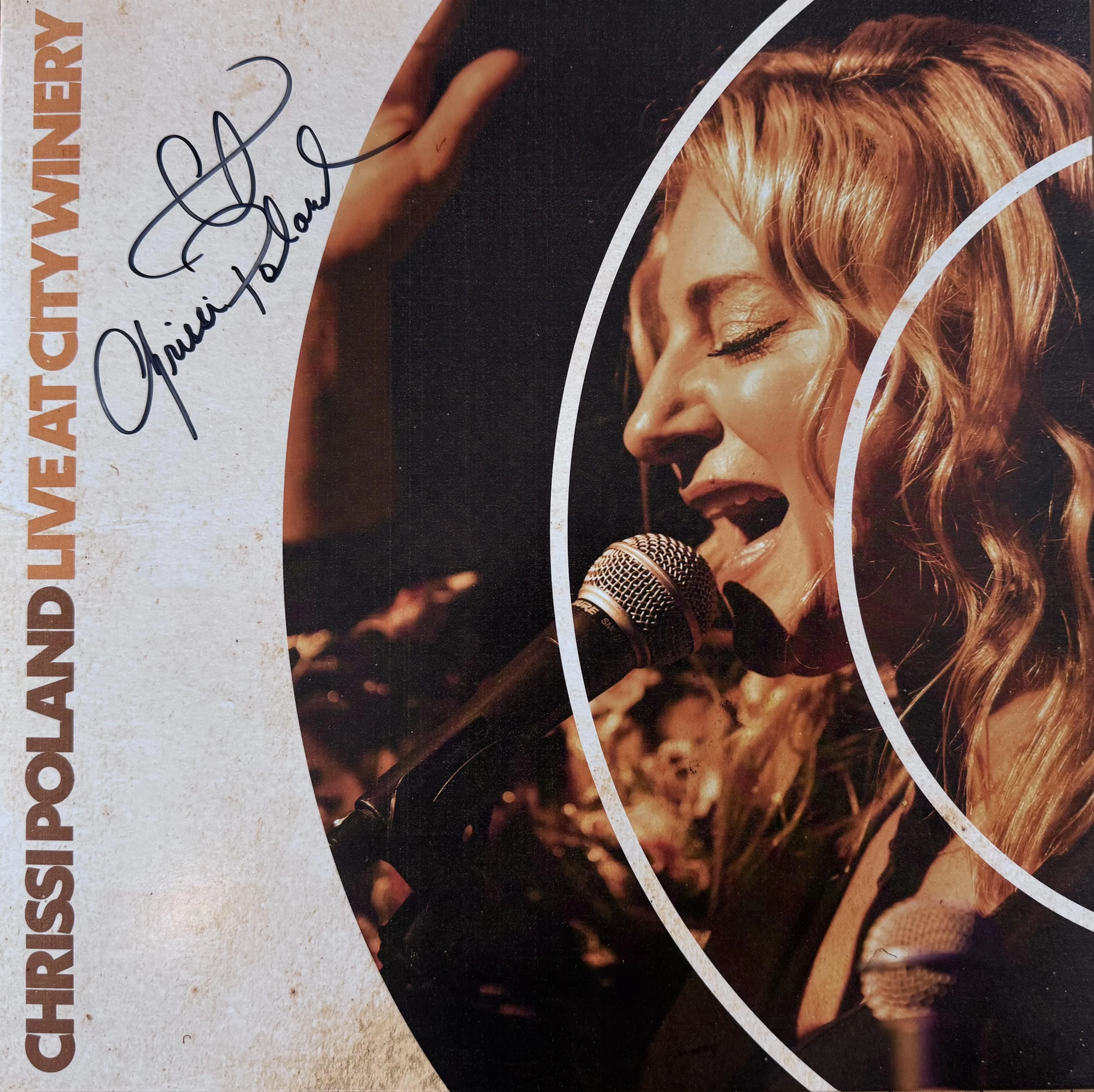 Chrissi Poland - Live From City Winery Boston Autographed Vinyl LP