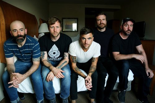 CIRCA SURVIVE - BLUE SKY NOISE - CLEAR BLUE W/ BLUE YELLOW & RED Vinyl LP - Image 2