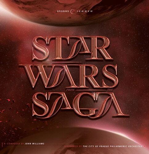 CITY OF PRAGUE PHILHARMONIC ORCHESTRA - STAR WARS SAGA - O.S.T. Vinyl LP