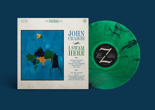 CRAIGIE,JOHN - I SWAM HERE (IEX) GREEN Vinyl LP