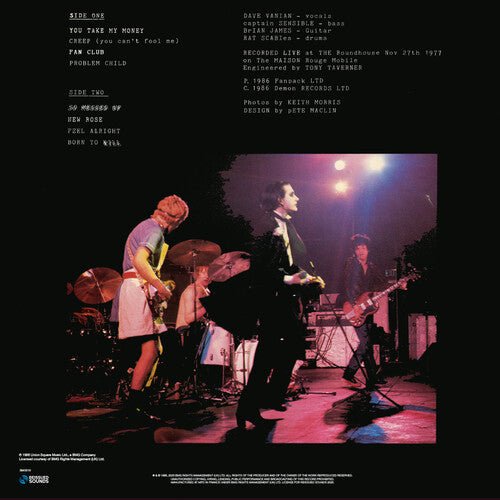 DAMNED - NOT THE CAPTAIN'S BIRTHDAY PARTY Vinyl LP - Image 3