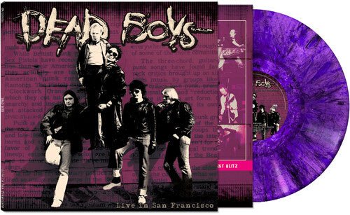 DEAD BOYS - LIVE IN SAN FRANCISCO Vinyl LP