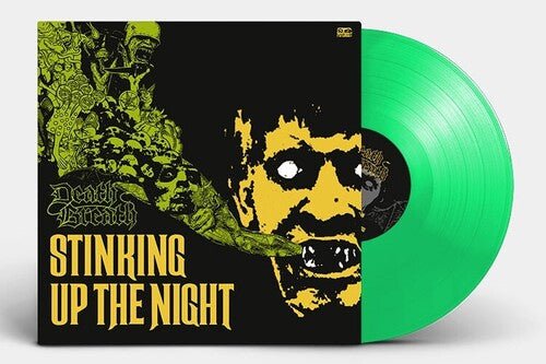 DEATH BREATH - STINKING UP THE NIGHT - TRANSPARENT LIGHT GREEN Vinyl LP