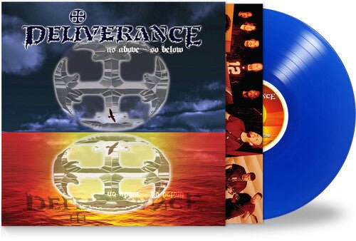 DELIVERANCE - AS ABOVE SO BELOW - BLUE Vinyl LP