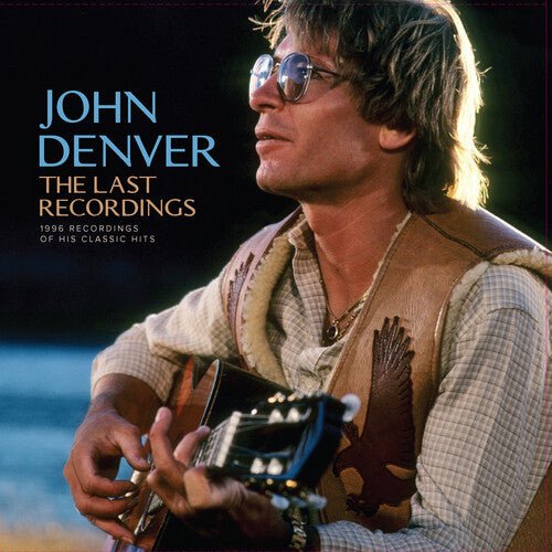 DENVER,JOHN - LAST RECORDINGS - BLUE SEAFOAM WAVE Vinyl LP