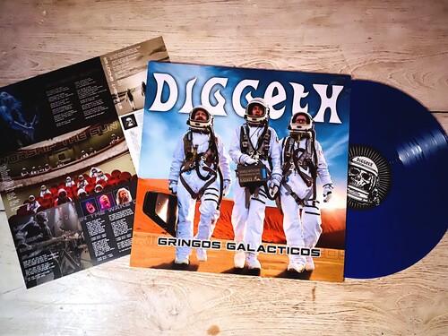DIGGETH - GRINGO GALACTICOS (BLUE METALLIC VINYL) Vinyl LP