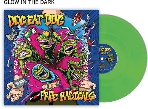 DOG EAT DOG - FREE RADICALS - GREEN Vinyl LP