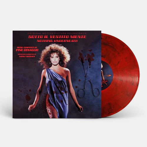DONAGGIO,PINO - NOTHING UNDERNEATH (SOTTO IL VESTITO NIENTE) - OST Red Vinyl LP