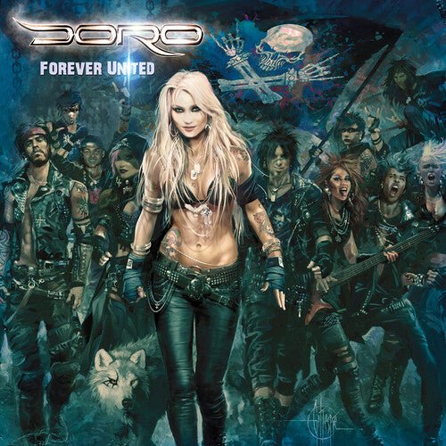 DORO - FOREVER UNITED - TRANS GREEN Vinyl LP