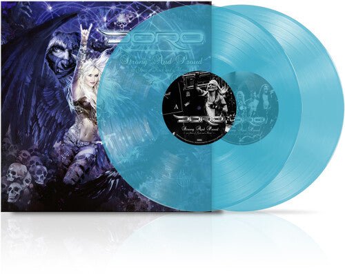 DORO - STRONG & PROUD - CURACAO TRANSPARENT Vinyl LP
