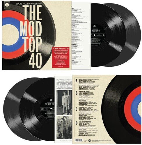 EDDIE PILLER PRESENTS THE MOD TOP 40 / VARIOUS Vinyl LP