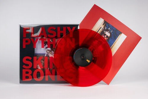 FLASHY PYTHON - SKIN & BONES - RED Vinyl LP