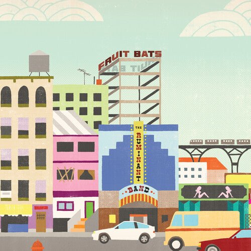 FRUIT BATS - RUMINANT BAND - PINK Vinyl LP