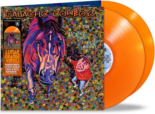 GALACTIC COWBOYS - HORSE THAT BUD BOUGHT - SOLAR ORANGE Vinyl LP
