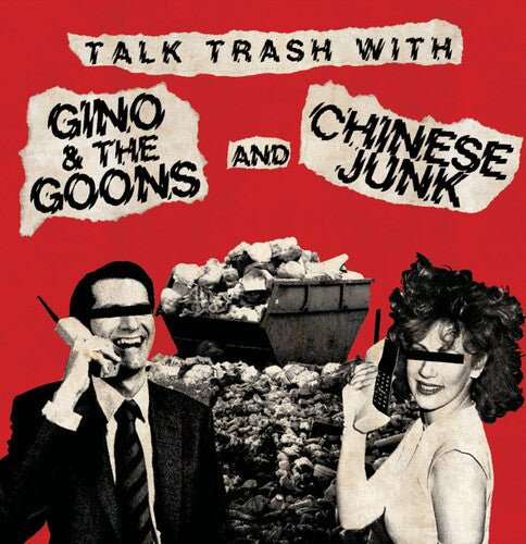 GINO & THE GOONS / CHINESE JUNK - TALK TRASH WITH Vinyl LP