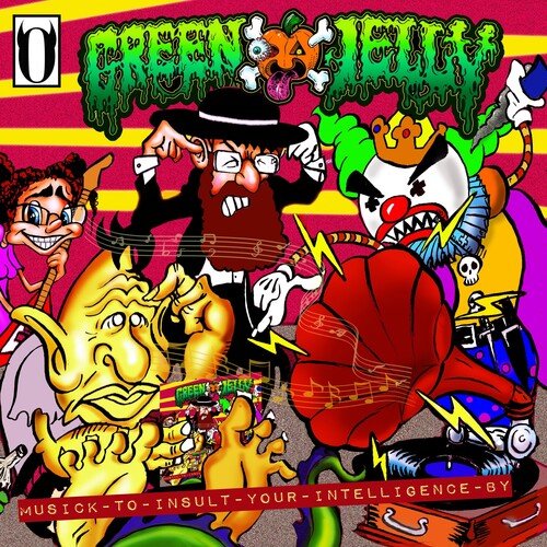 GREEN JELLY - MUSICK TO INSULT YOUR INTELLIGENCE BY Vinyl LP - Image 2