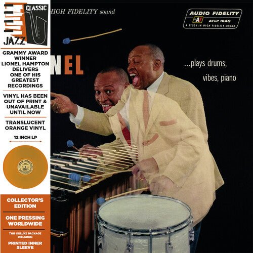 HAMPTON,LIONEL - LIONEL PLAYS DRUMS VIBES PIANO Vinyl LP