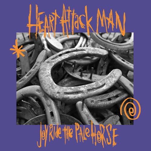 HEART ATTACK MAN - JOYRIDE THE PALE HORSE - ORANGE & VIOLET Vinyl LP