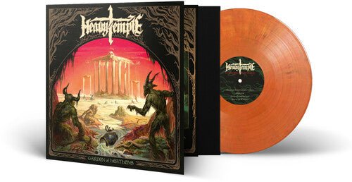 HEAVY TEMPLE - GARDEN OF HEATHENS - YELLOW/ RED/ BLACK MARBLE Vinyl LP - Image 2