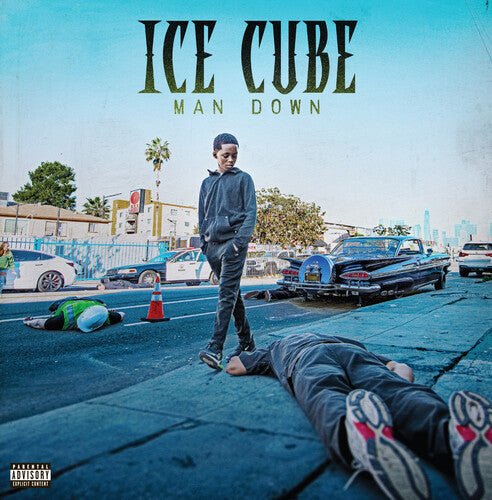 ICE CUBE - MAN DOWN - LTD DELUXE BLUE & WHITE MARBLE VINYL Vinyl LP - Image 2