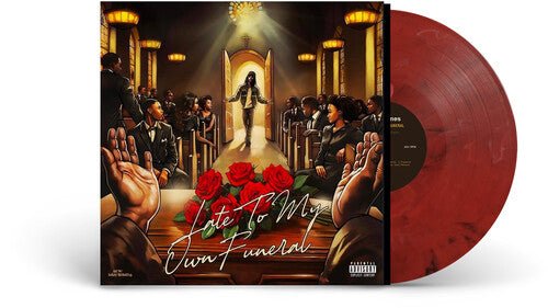JAMES,BOLDY - LATE TO MY OWN FUNERAL - RED MARBLE Vinyl LP
