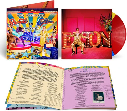 JOHN,ELTON / CARLILE,BRANDI - WHO BELIEVES IN ANGELS Vinyl LP - Image 3