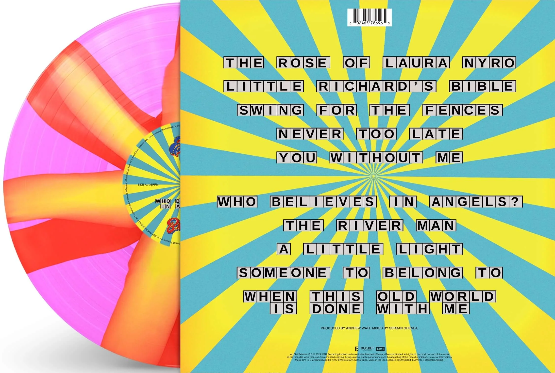 JOHN,ELTON / CARLILE,BRANDI - WHO BELIEVES IN ANGELS Vinyl LP - Image 2