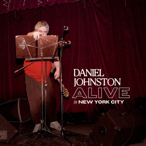 JOHNSTON,DANIEL - ALIVE IN NEW YORK CITY - WHITE Vinyl LP