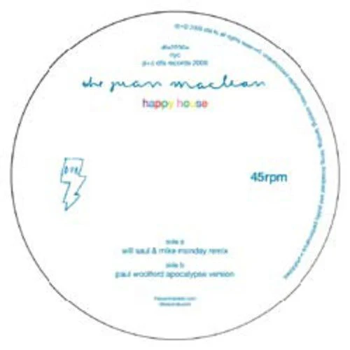 JUAN MACLEAN - HAPPY HOUSE (LAZARO CASANOVE REMIX) Vinyl LP
