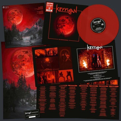 KERRIGAN - BLOODMOON - RED Vinyl LP