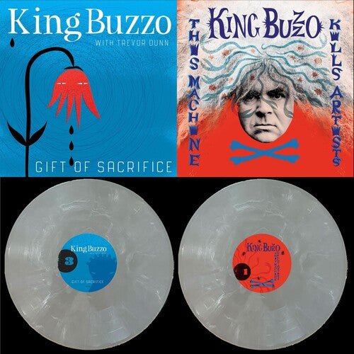 KING BUZZO - THIS MACHINE KILLS ARTISTS + GIFT OF SACRIFICE Vinyl LP