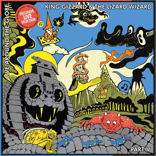 KING GIZZARD & THE LIZARD WIZARD - LIVE AROUND THE GLOBE: PART V Vinyl LP