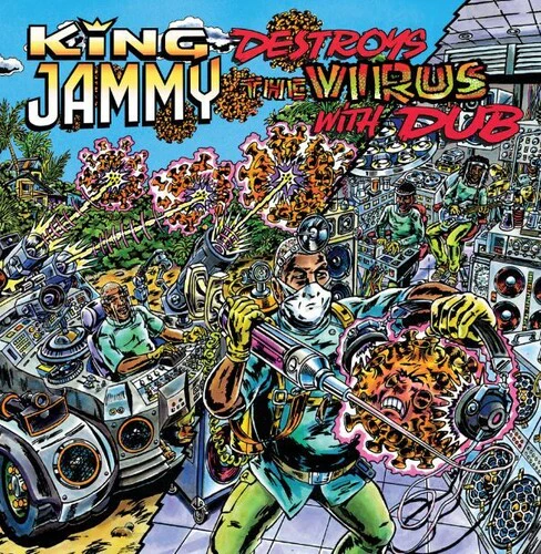 KING JAMMY - KING JAMMY DESTROYS THE VIRUS WITH DUB Vinyl LP