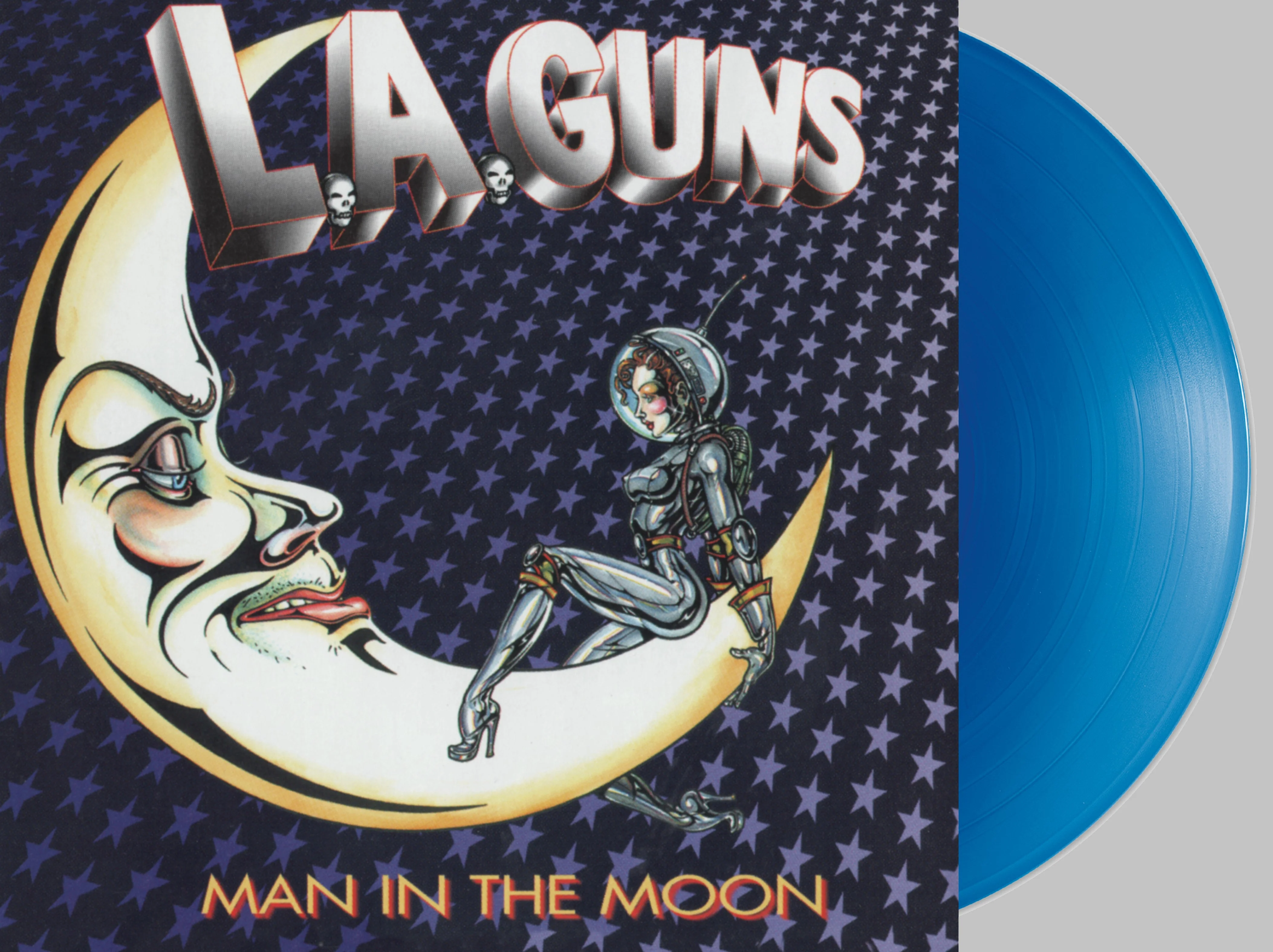 LA GUNS - MAN IN THE MOON Vinyl LP
