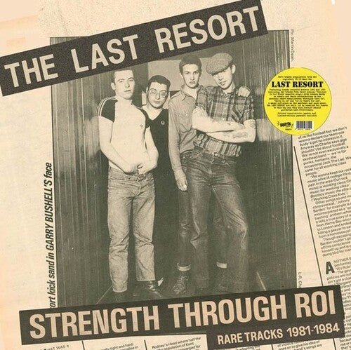 LAST RESORT - STRENGTH THROUGH ROI - RARE TRACKS 1981-1984 Vinyl LP