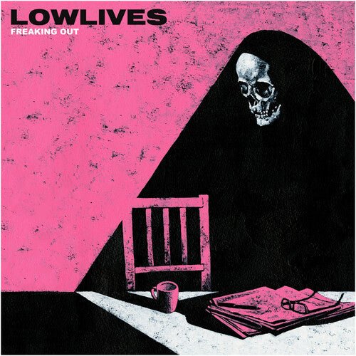 LOWLIVES - FREAKING OUT - TRANSPARENT Vinyl LP - Image 2