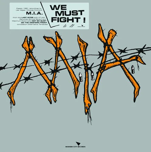 M.I.A. - WE MUST FIGHT - HAND-SCREENED COVER VERSION Vinyl LP