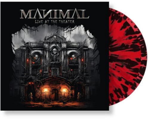 MANIMAL - LIVE AT THE THEATER - RED/BLACK Vinyl LP