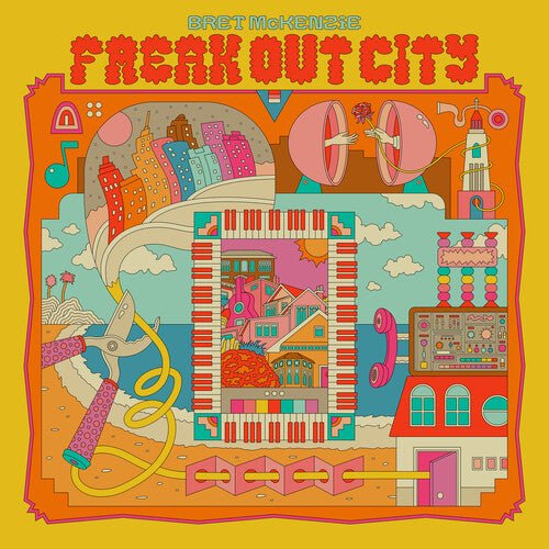 MCKENZIE,BRET - FREAK OUT CITY - GLACIAL BLUE Vinyl LP